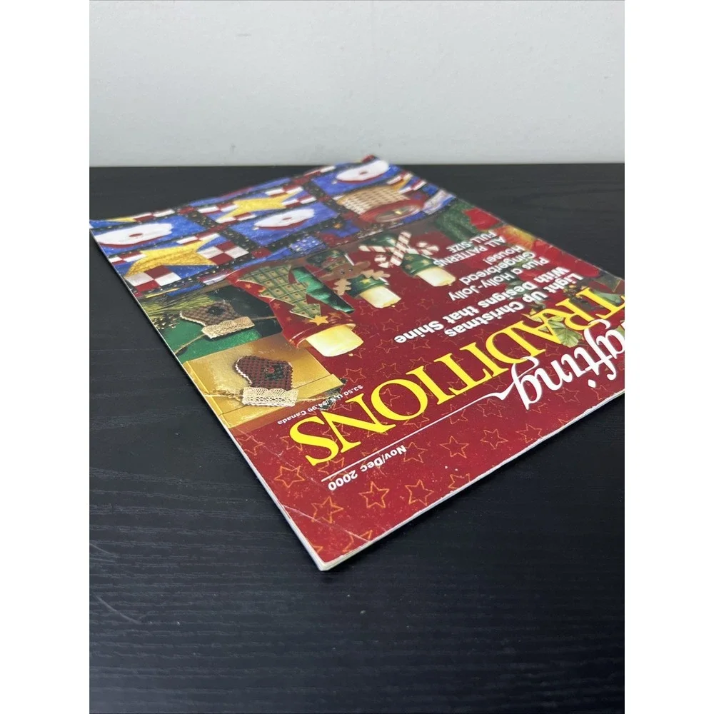 Crafting Traditions Nov Dec‎ 2000 Holiday Crafts Sewing Patterns Magazine